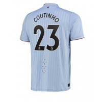 Fotbalové Dres Aston Villa Philippe Coutinho #23 Venkovní 2022-23 Krátký Rukáv